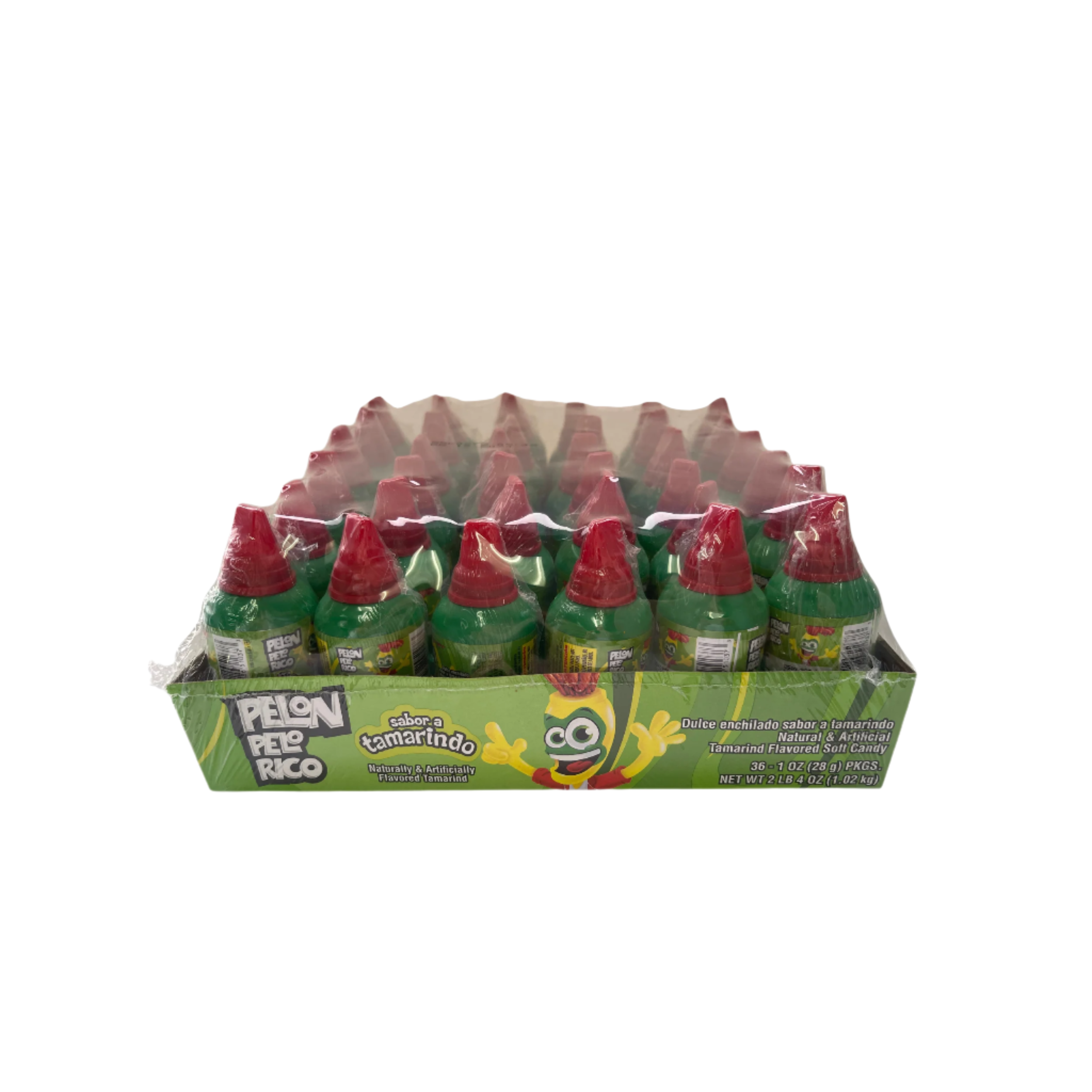 pelon pelo rico tamarind candy 36 pieces
